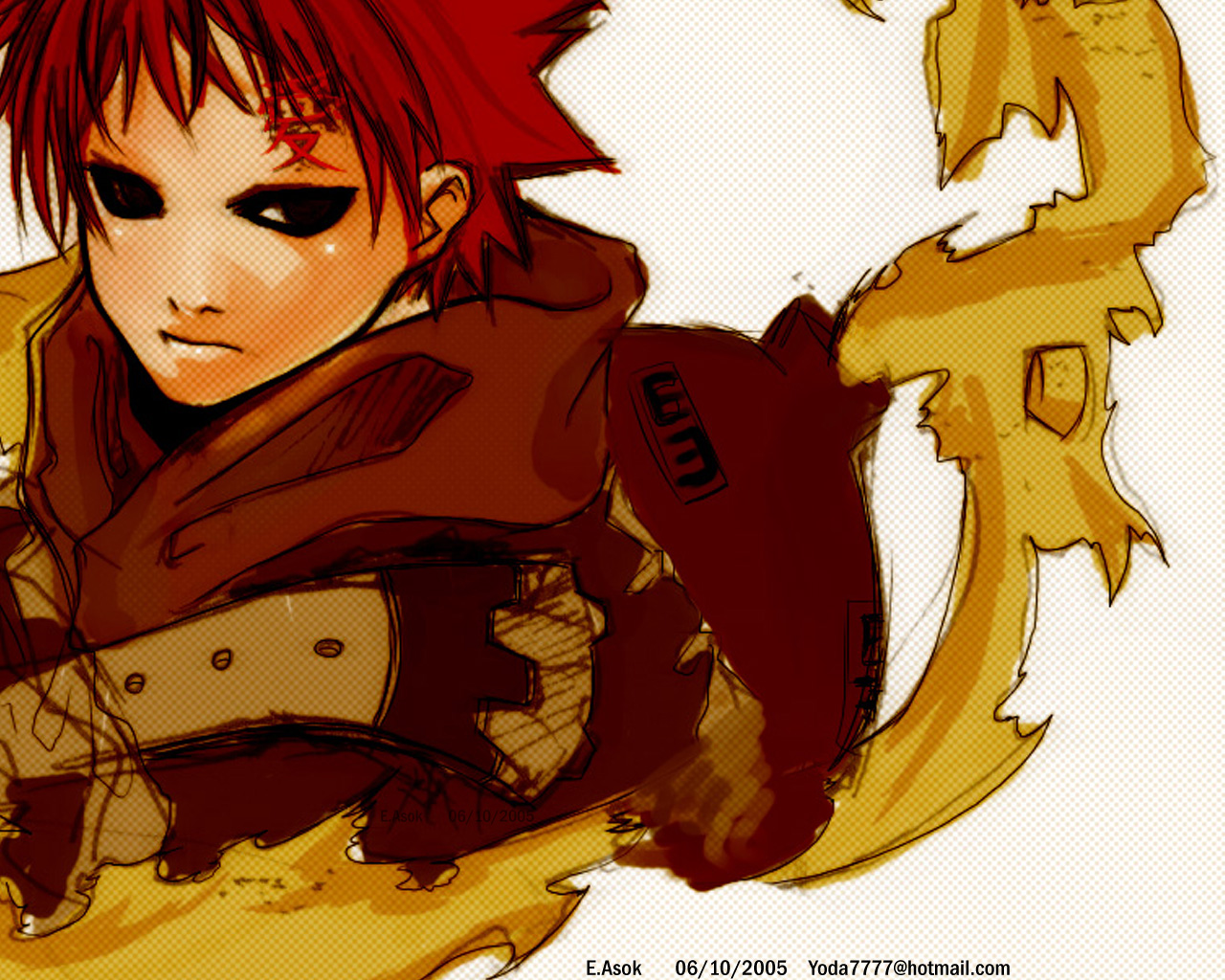 Gaara Crossover Fanfiction Harry Potter - HD Wallpaper 