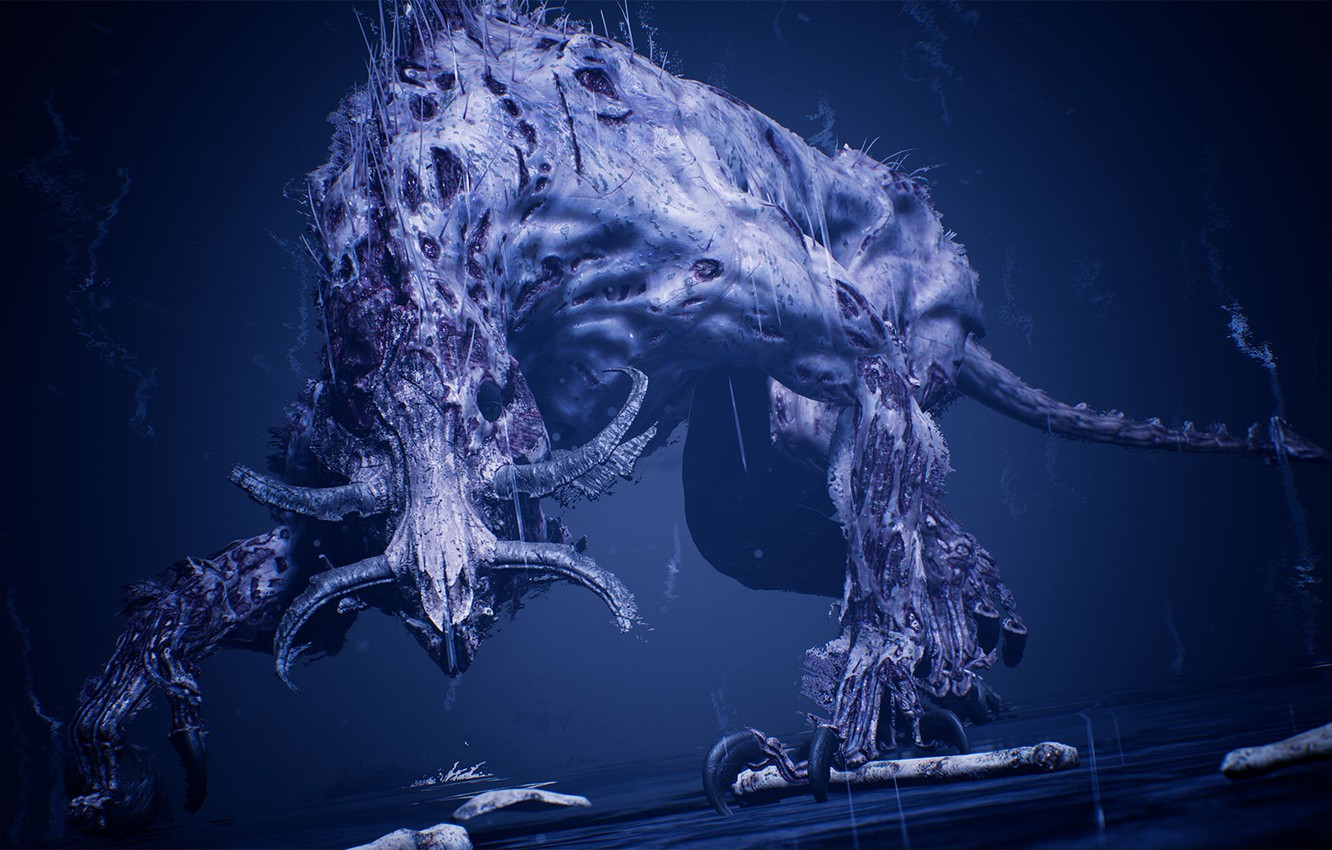 Photo Wallpaper The Game, Monster, Hellblade - Hellblade: Senua's Sacrifice - HD Wallpaper 