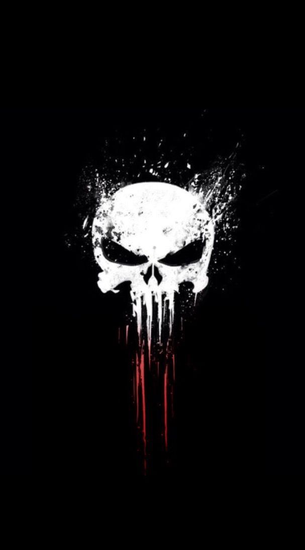 Punisher Logo Wallpaper Iphone - HD Wallpaper 