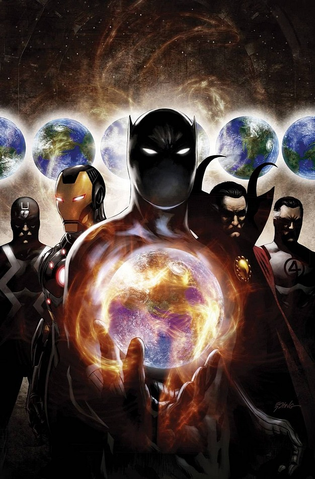 High Resolution Wallpaper - Marvel Illuminati Black Panther - HD Wallpaper 