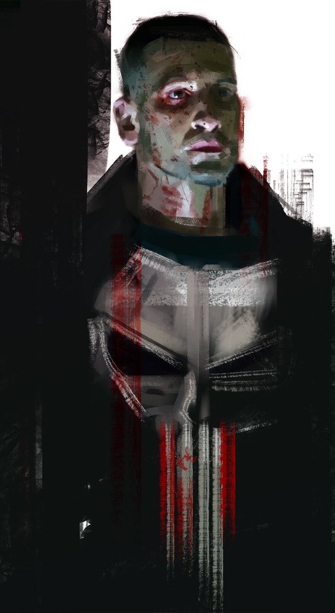 Jon Bernthal Punisher Art - HD Wallpaper 
