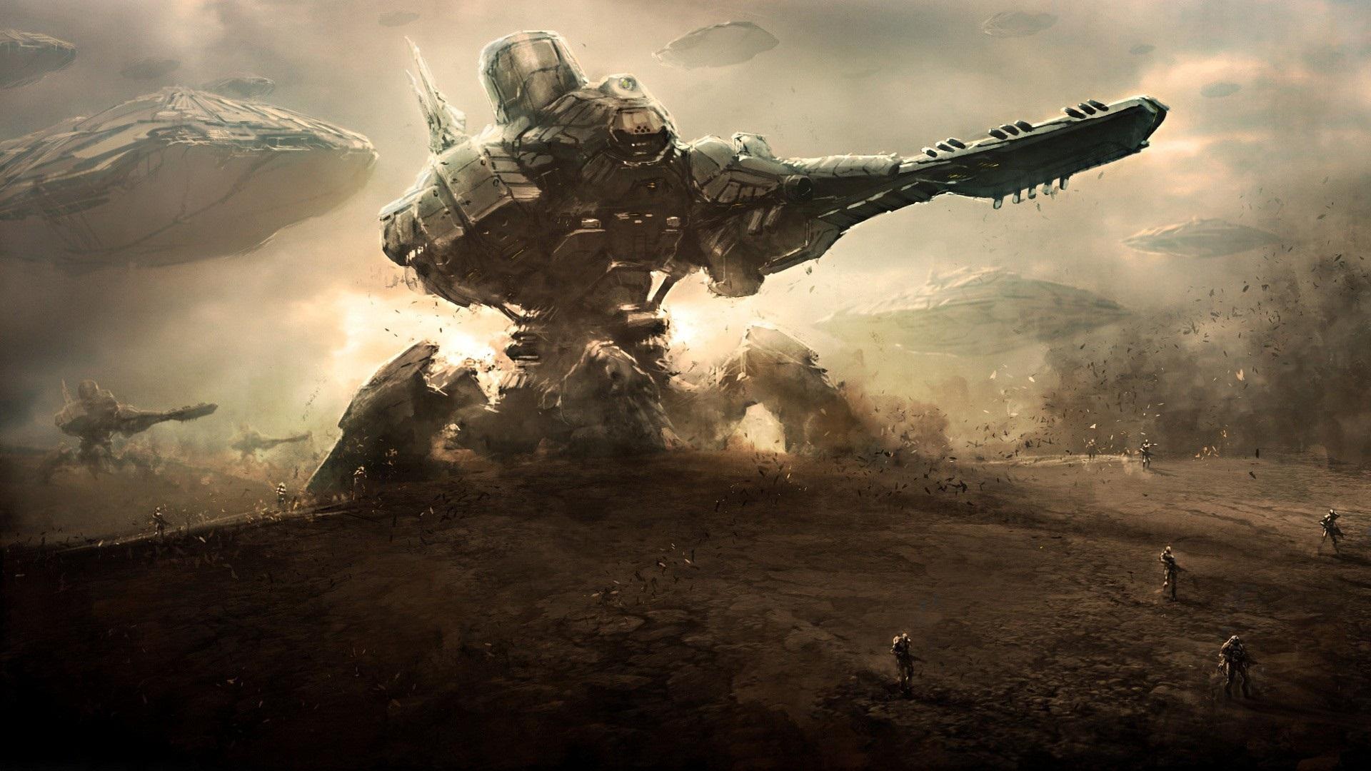 Mac Wallpaper Sci Fi - HD Wallpaper 