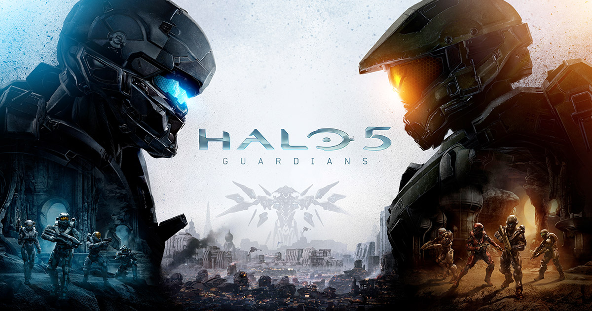 Halo Waypoint Wallpaper - Halo 5 Master Chief And Locke - HD Wallpaper 