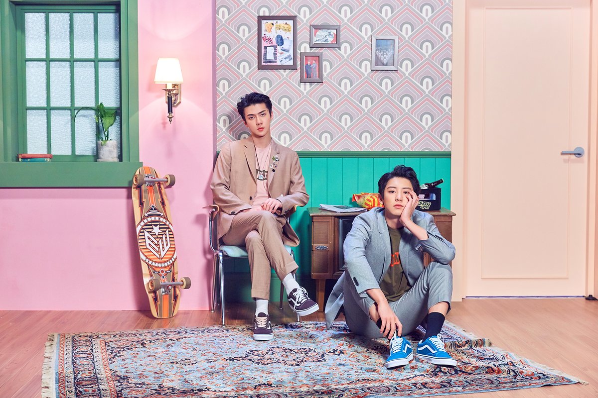 Chanyeol Sehun We Young - HD Wallpaper 