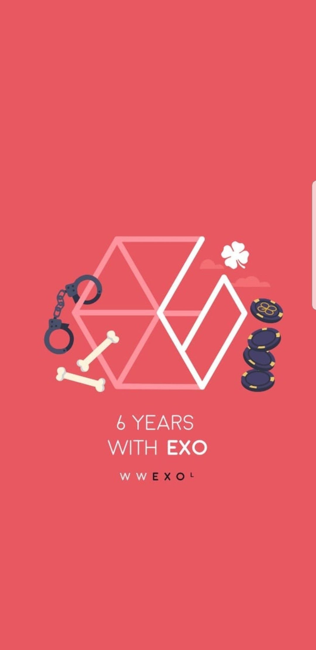6th Anniversary With Exo - HD Wallpaper 