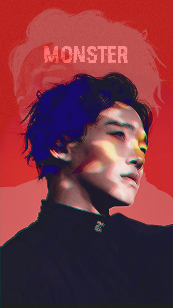 Chen Exo Monster - HD Wallpaper 