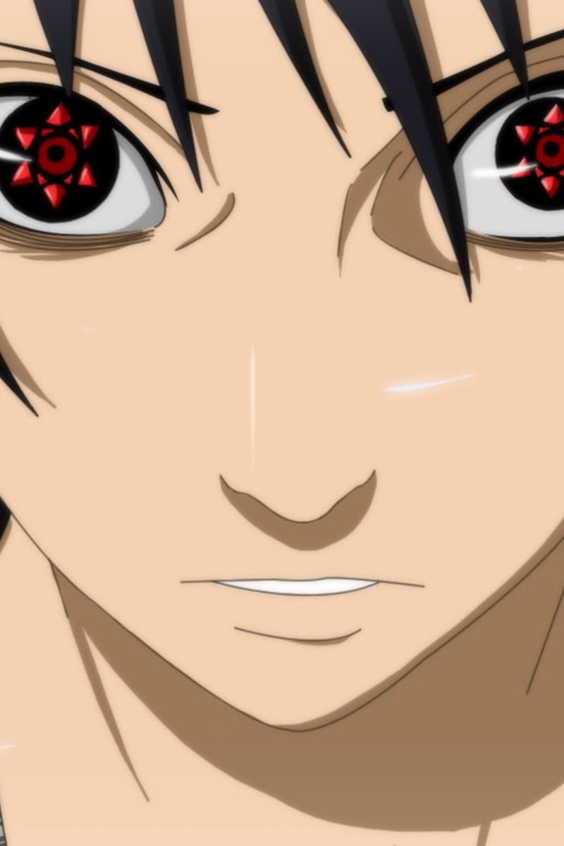 Wallpaper Anime, Eyes, Unusual, Naruto, Sharingan, - Red Eye Cartoon  Character - 800x1200 Wallpaper 