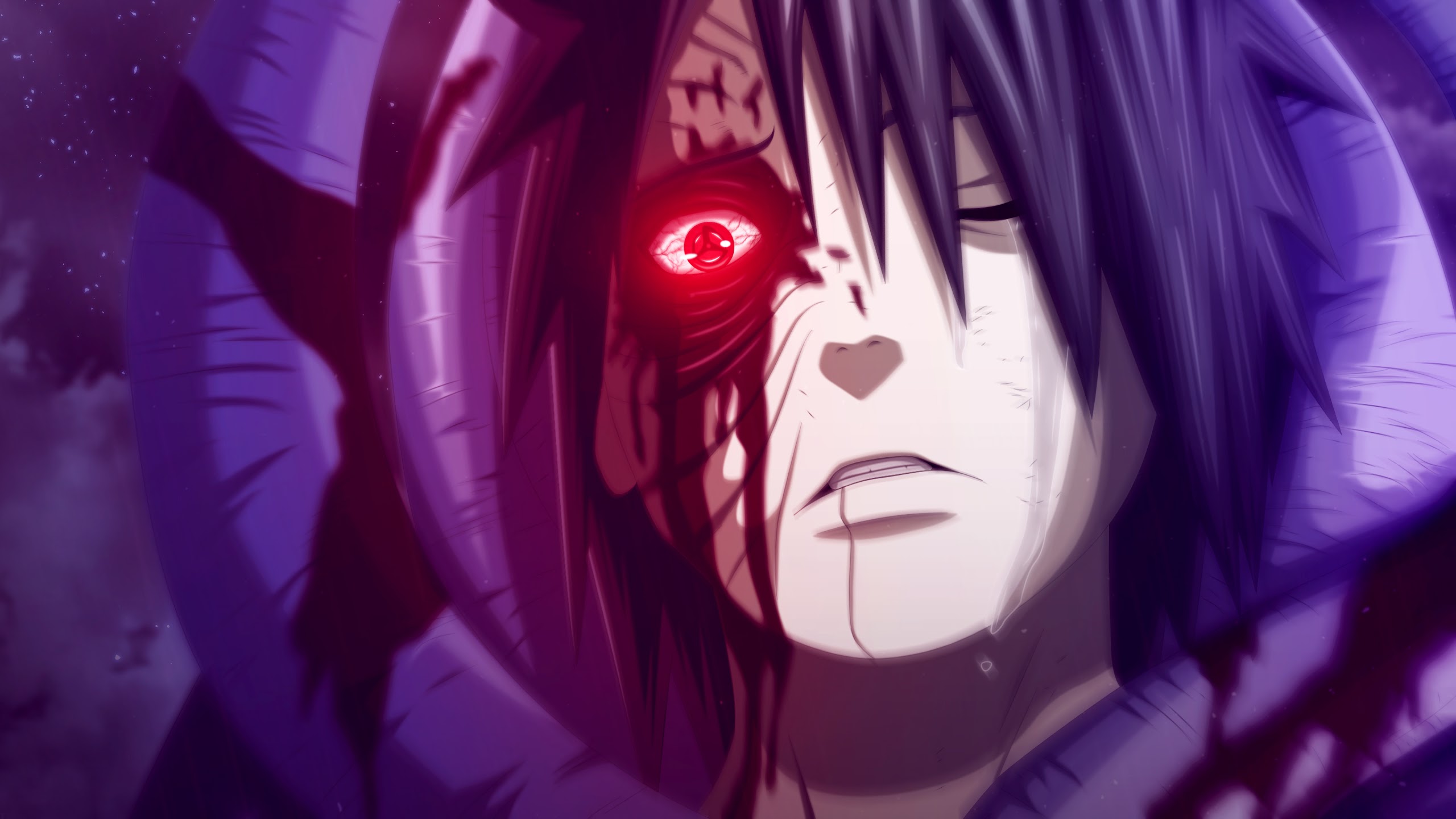 Obito Uchiha, Sharingan, 4k, - Obito Uchiha - HD Wallpaper 