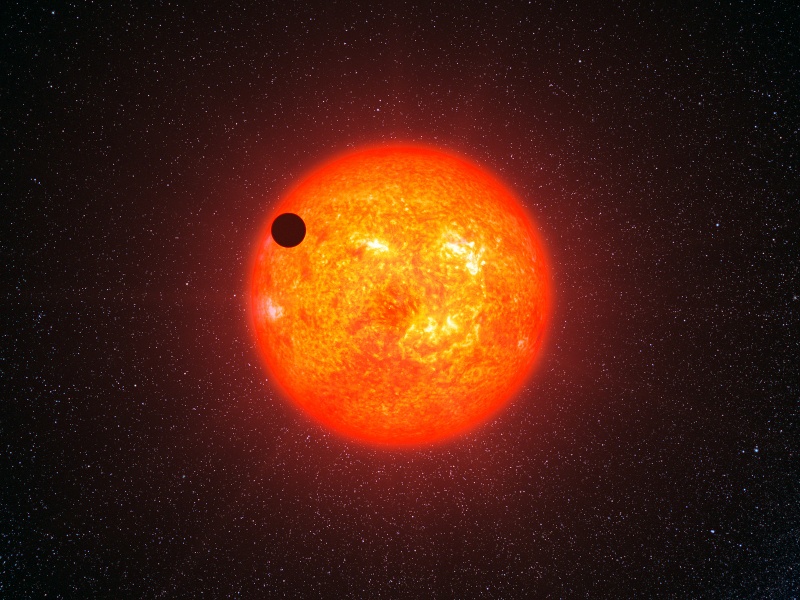 Super Earth Exoplanet Gj 1214 B - Red Dwarf In Universe - HD Wallpaper 