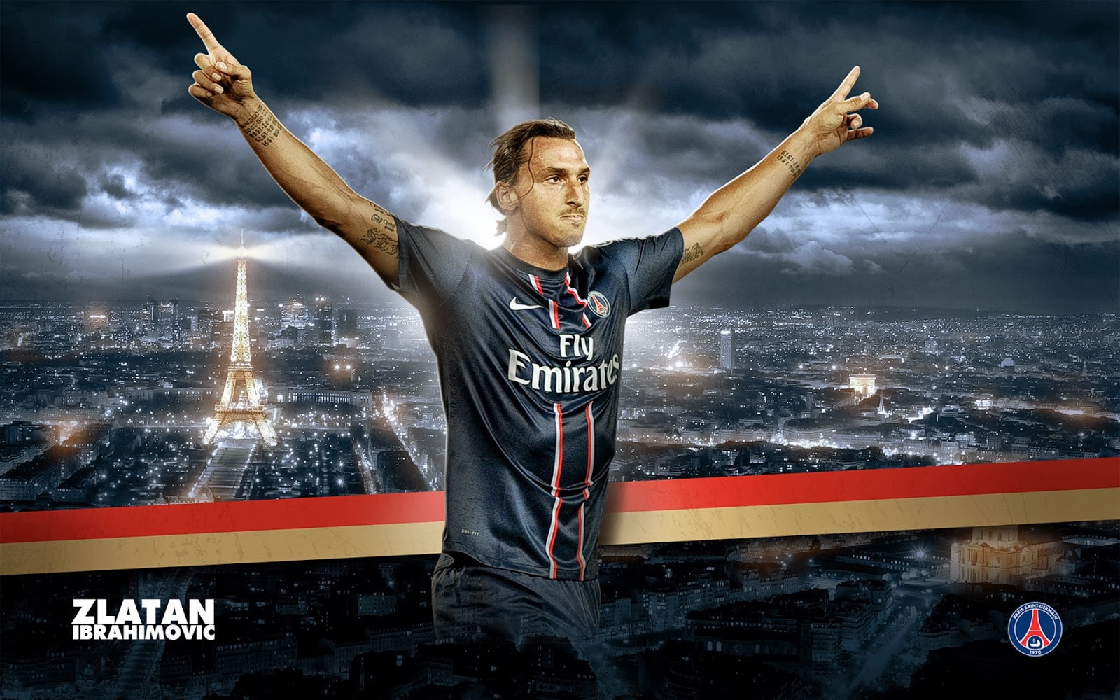 Zlatan Ibrahimovic Wallpaper - HD Wallpaper 