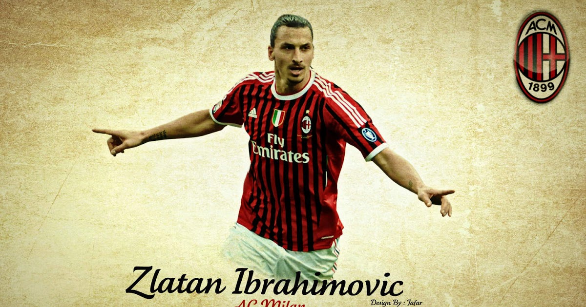 Best Zlatan Ibrahimovic -a - Zlatan Ibrahimovic Wallpaper Ac Milan - HD Wallpaper 
