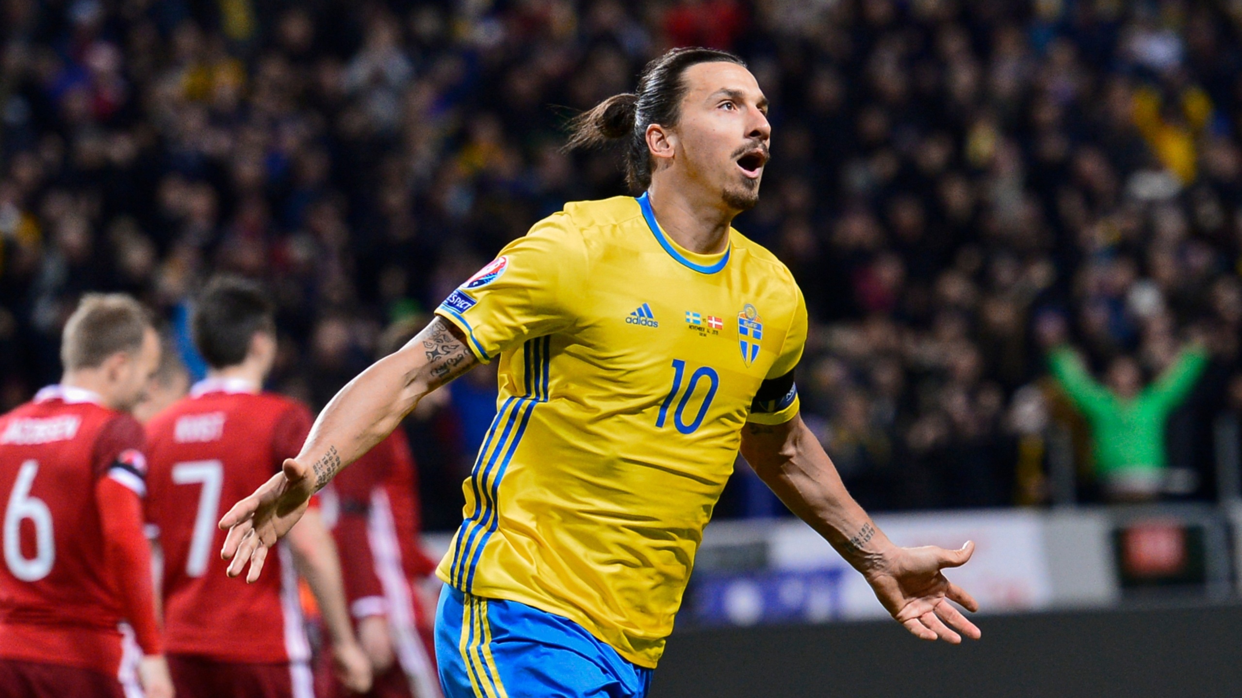 Zlatan Ibrahimovic Euro - Ibrahimovic 500 Goals - HD Wallpaper 