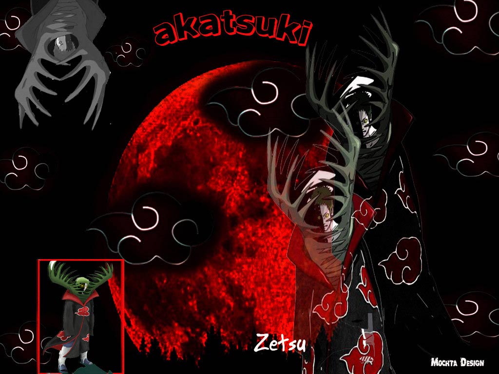 Zetsu Akatsuki - HD Wallpaper 