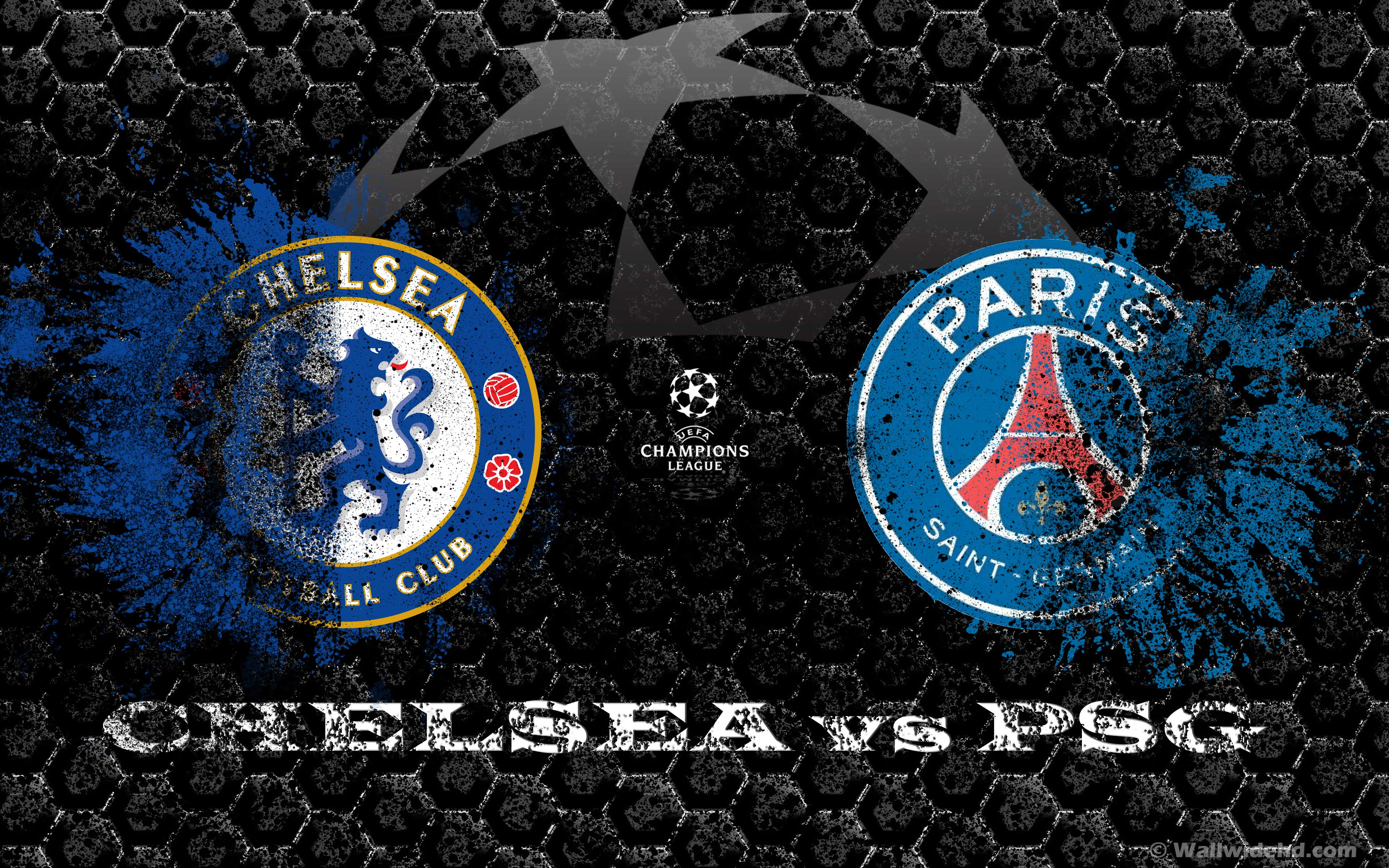 Chelsea Paris Saint Germain - HD Wallpaper 