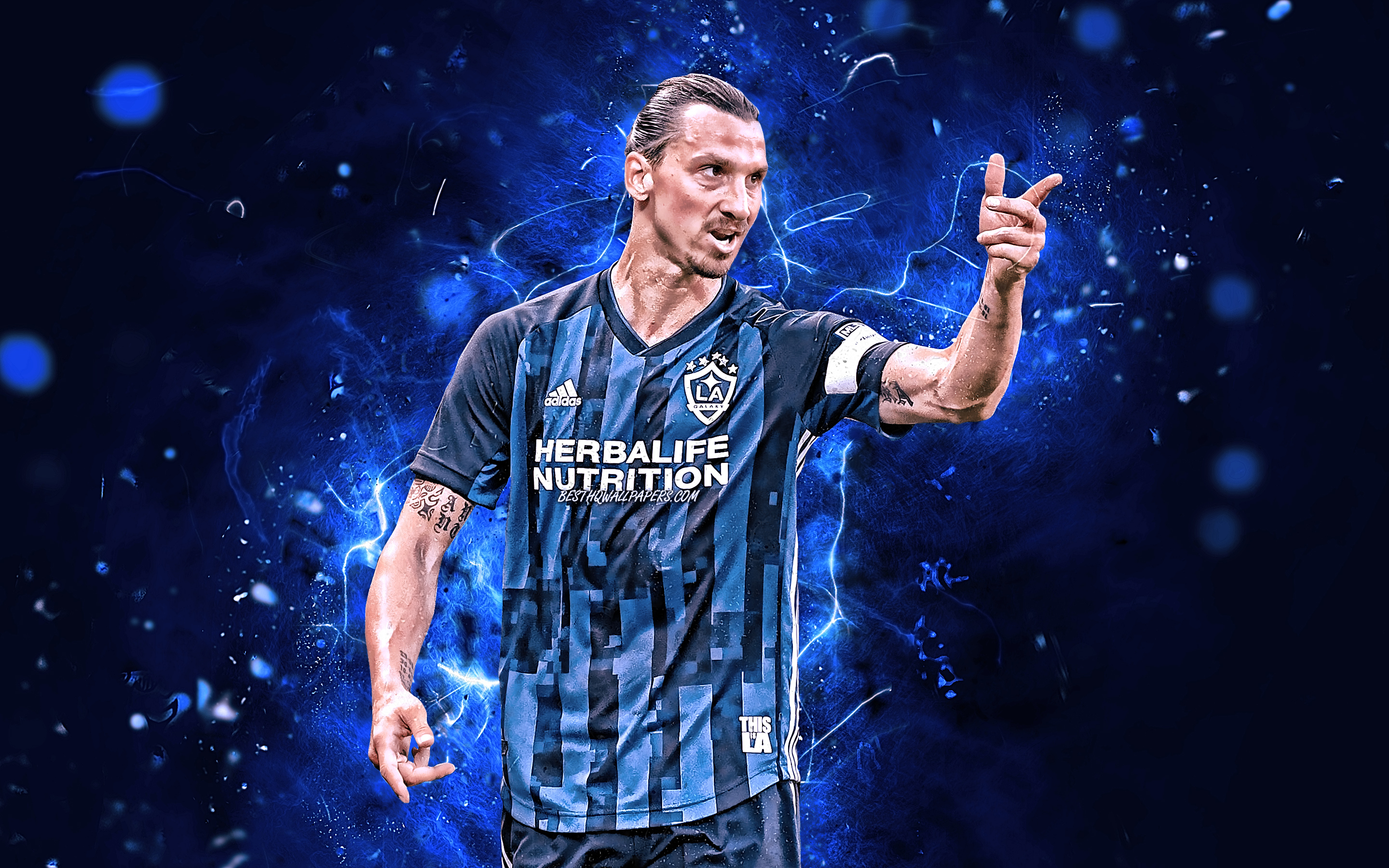 Zlatan Ibrahimovic, 2019, Swedish Footballers, Los - Zlatan Ibrahimovic Imagenes 3d - HD Wallpaper 
