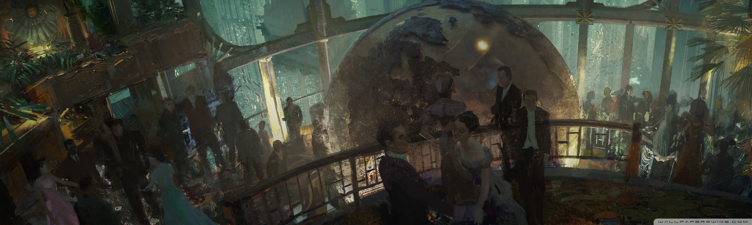 Dual Monitor Wallpaper Bioshock - HD Wallpaper 