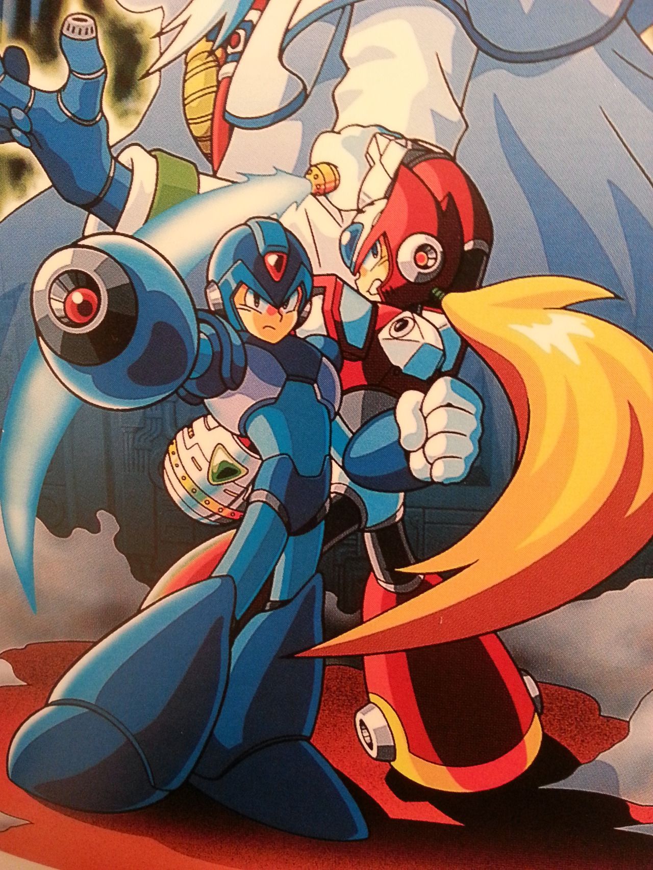 Megaman X Zero Wallpaper 1280x1707, - Megaman X And Zero - HD Wallpaper 