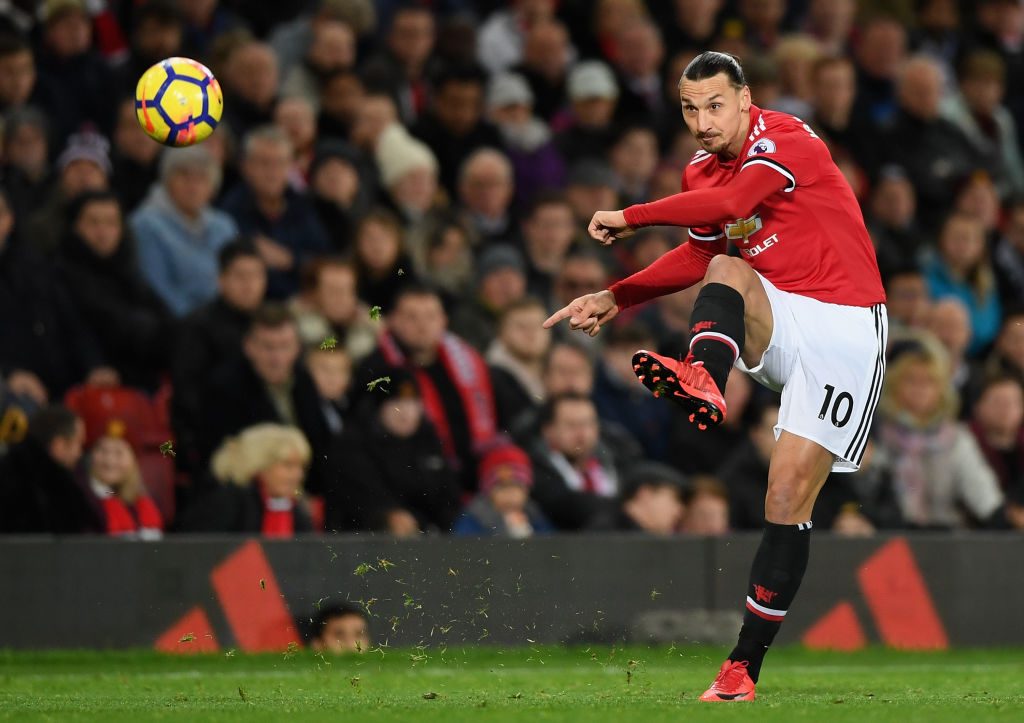 Man Utd Zlatan Ibrahimovic - HD Wallpaper 