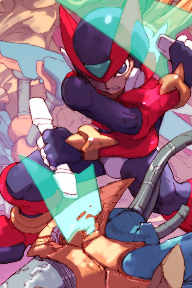 Mega Man Zero Collection Art - HD Wallpaper 