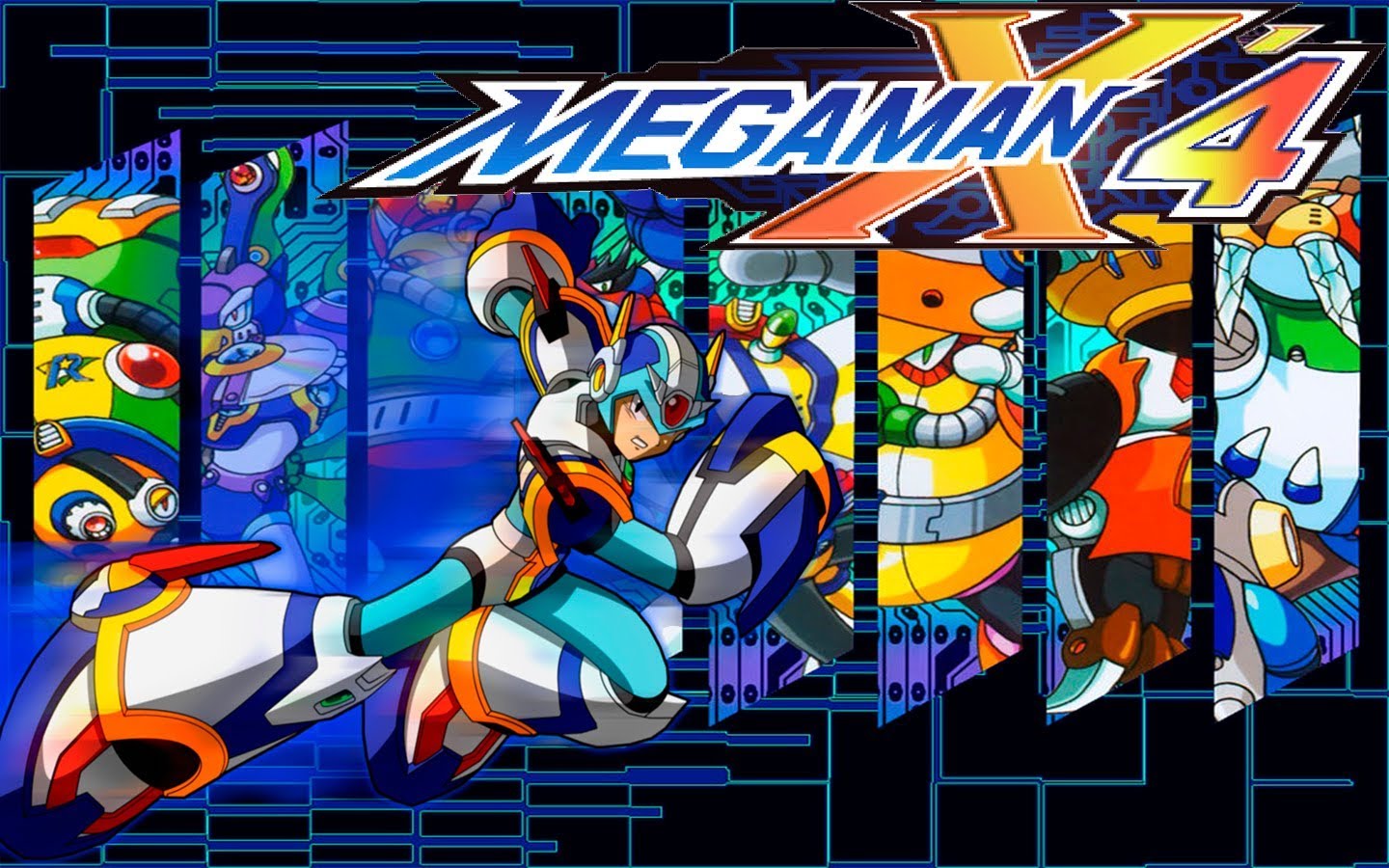 Mega Man X4 High Quality Background On Wallpapers Vista - Rockman X4 - HD Wallpaper 