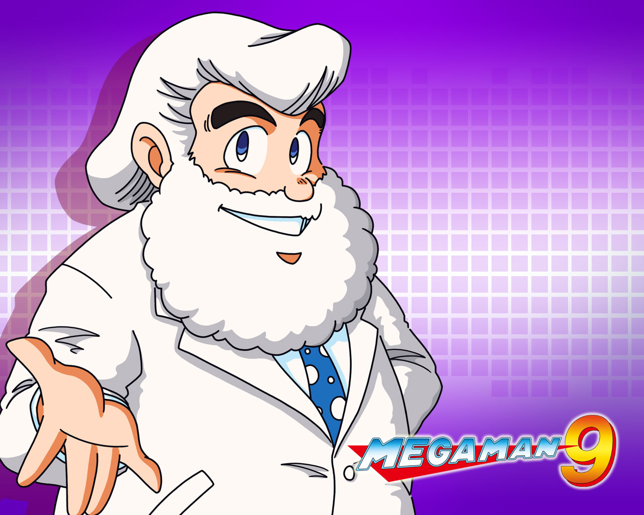 Dr Light And Mega Man - HD Wallpaper 