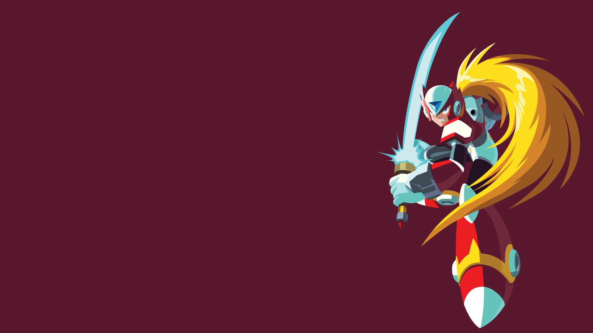 1920x1080, Downloado - Megaman X Zero Wallpaper Hd - HD Wallpaper 