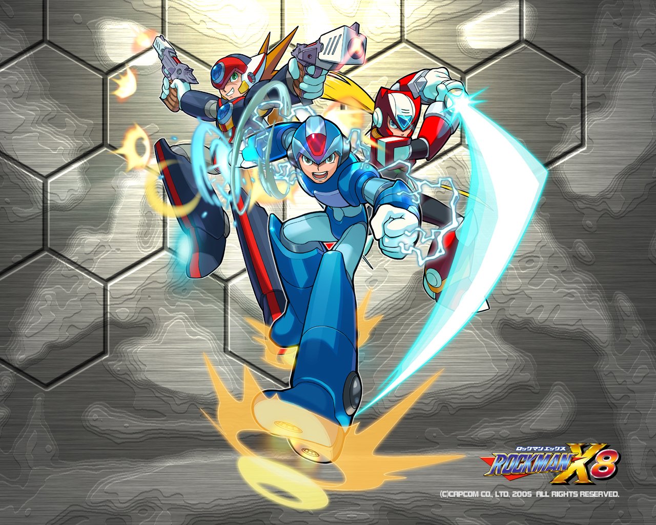 Megaman X Zero And Axl - HD Wallpaper 