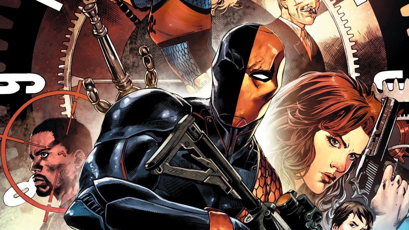 Deathstroke, Dc Universe, Comics - Dick Grayson As Deathstroke - HD Wallpaper 