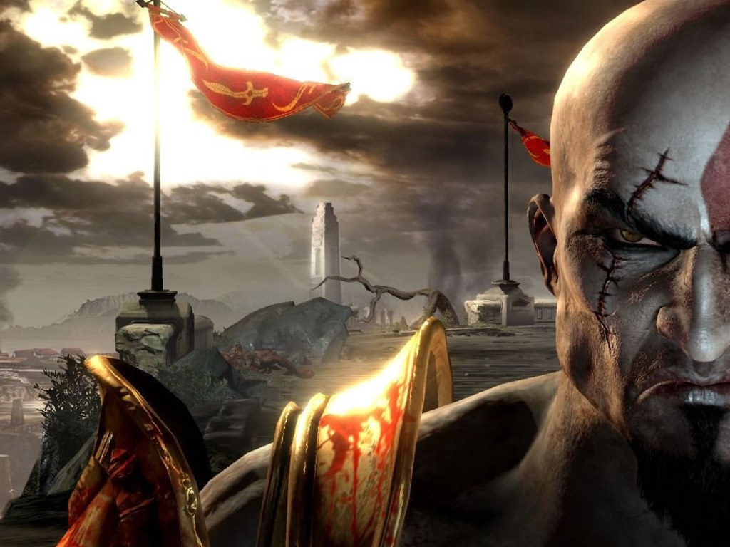 God Of War - God Of War 3 Menu - HD Wallpaper 