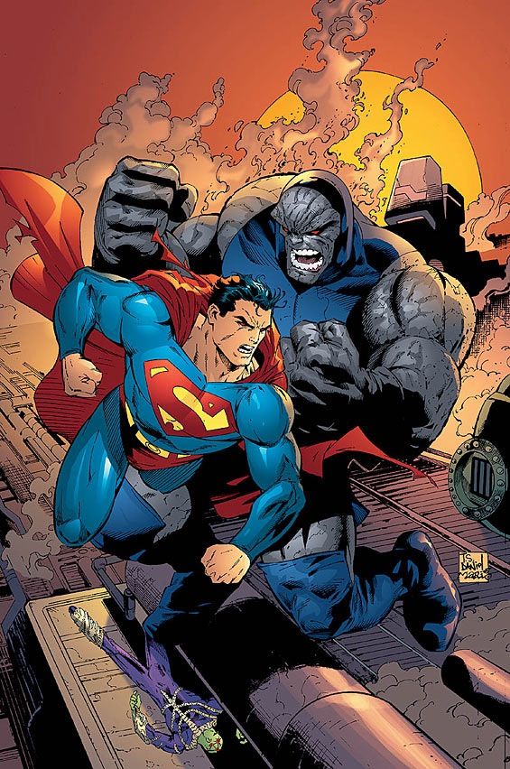 Superman Vs Darkseid Comics - HD Wallpaper 