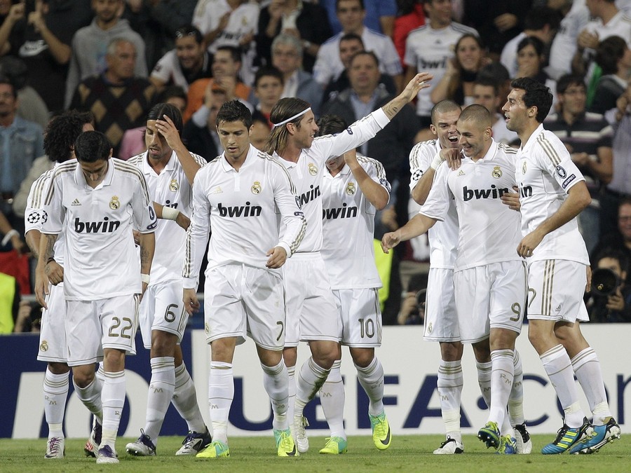 Wallpaper Di Maria, Benzema, Ronaldo, Marcelo, Real - Real Madrid Wallpaper 2012 - HD Wallpaper 