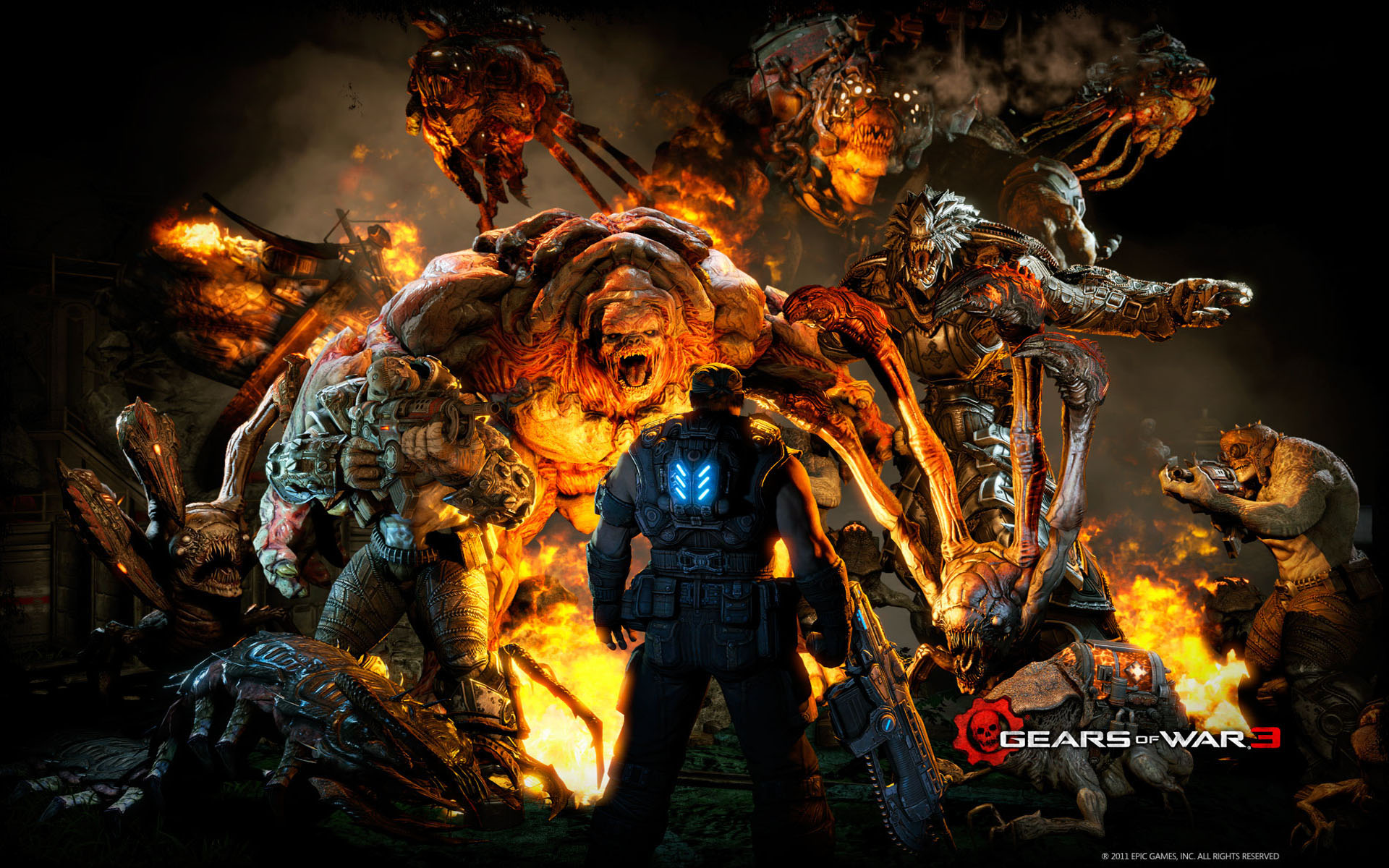 Gears Of War High Quality Background On Wallpapers - Imagenes De Gear Of War 3 Hd - HD Wallpaper 