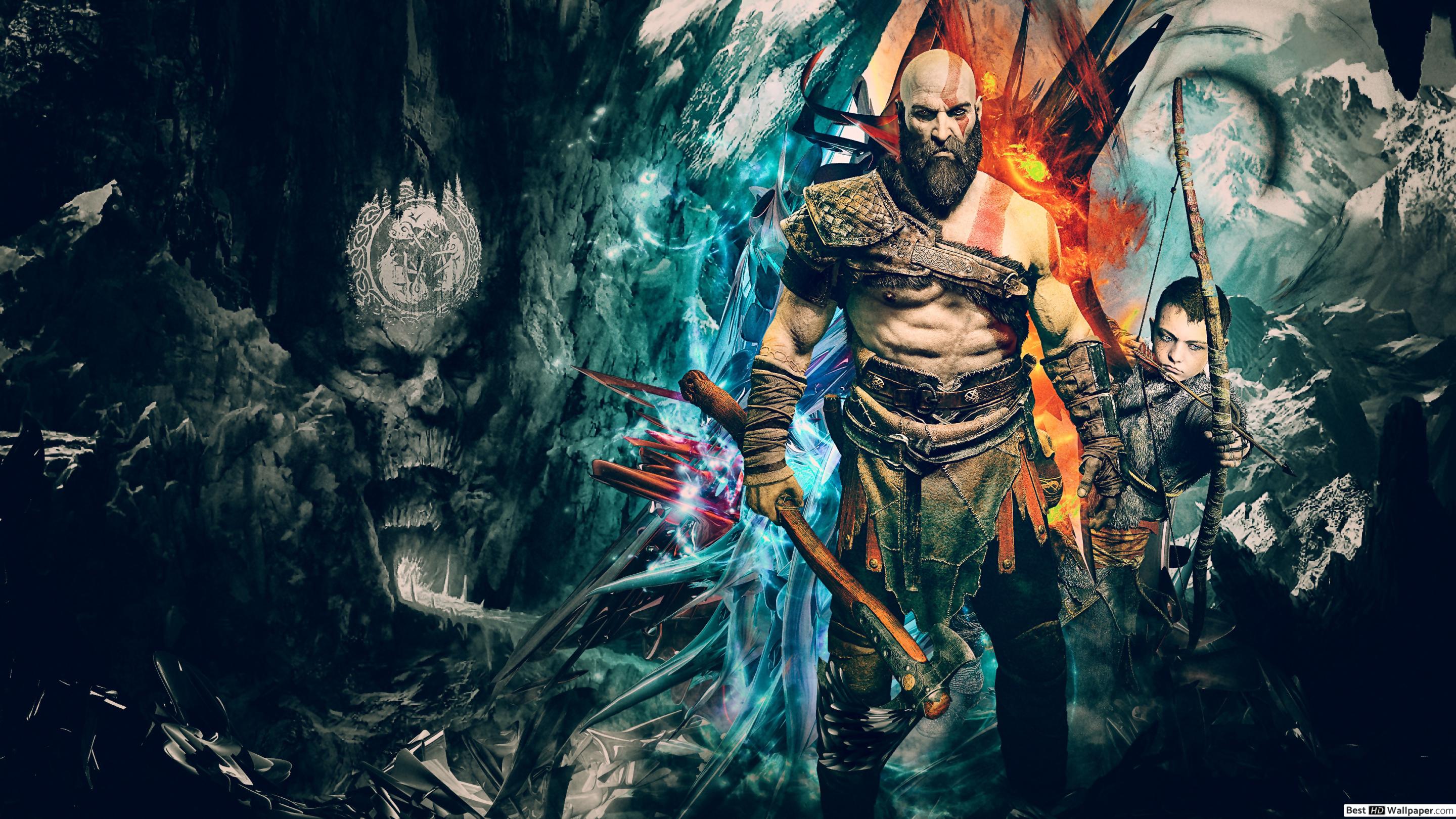 God Of War 4 4k - HD Wallpaper 