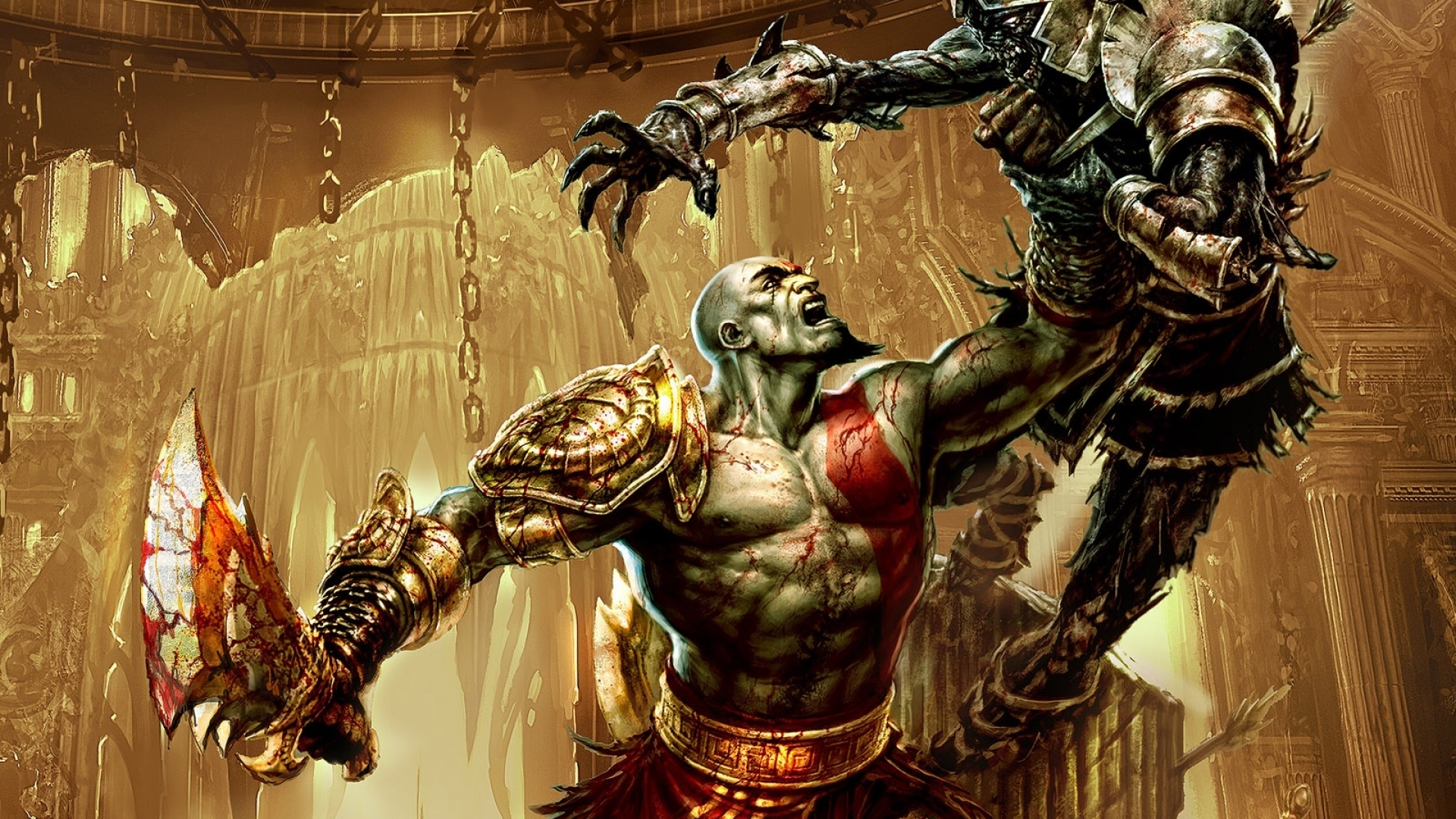 God Of War Game - HD Wallpaper 