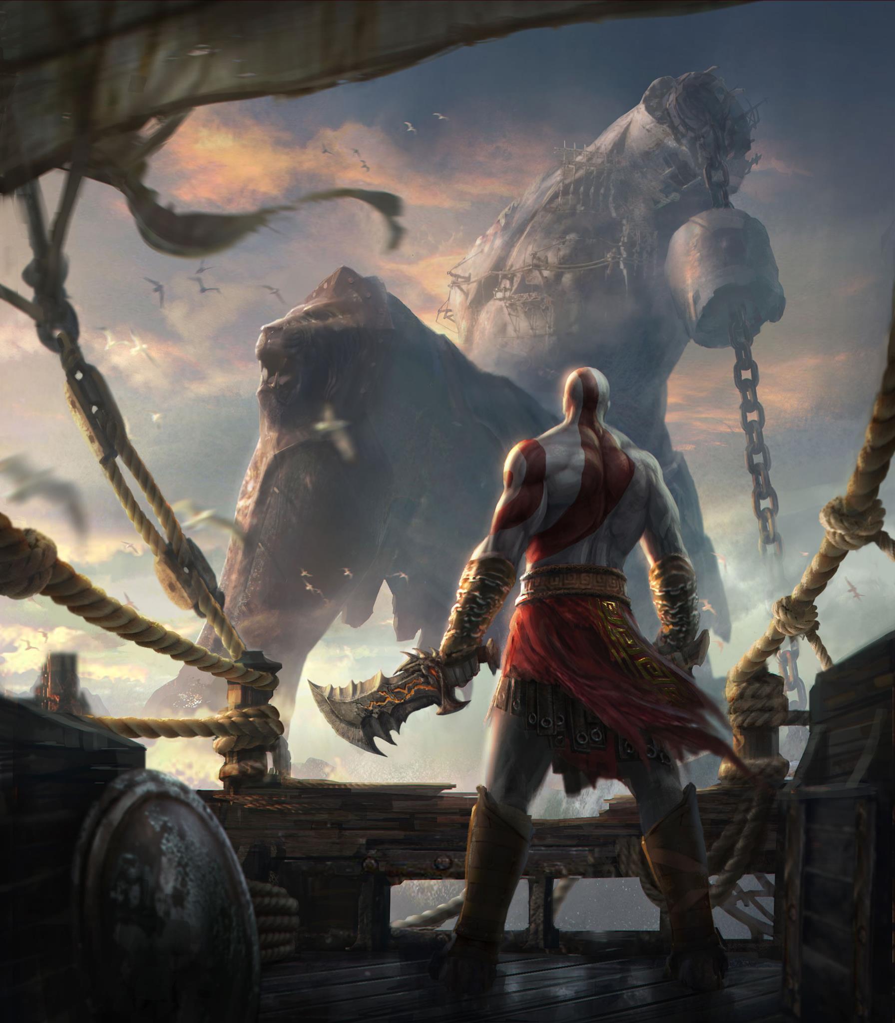 Kratos God Of War Ps3 - HD Wallpaper 