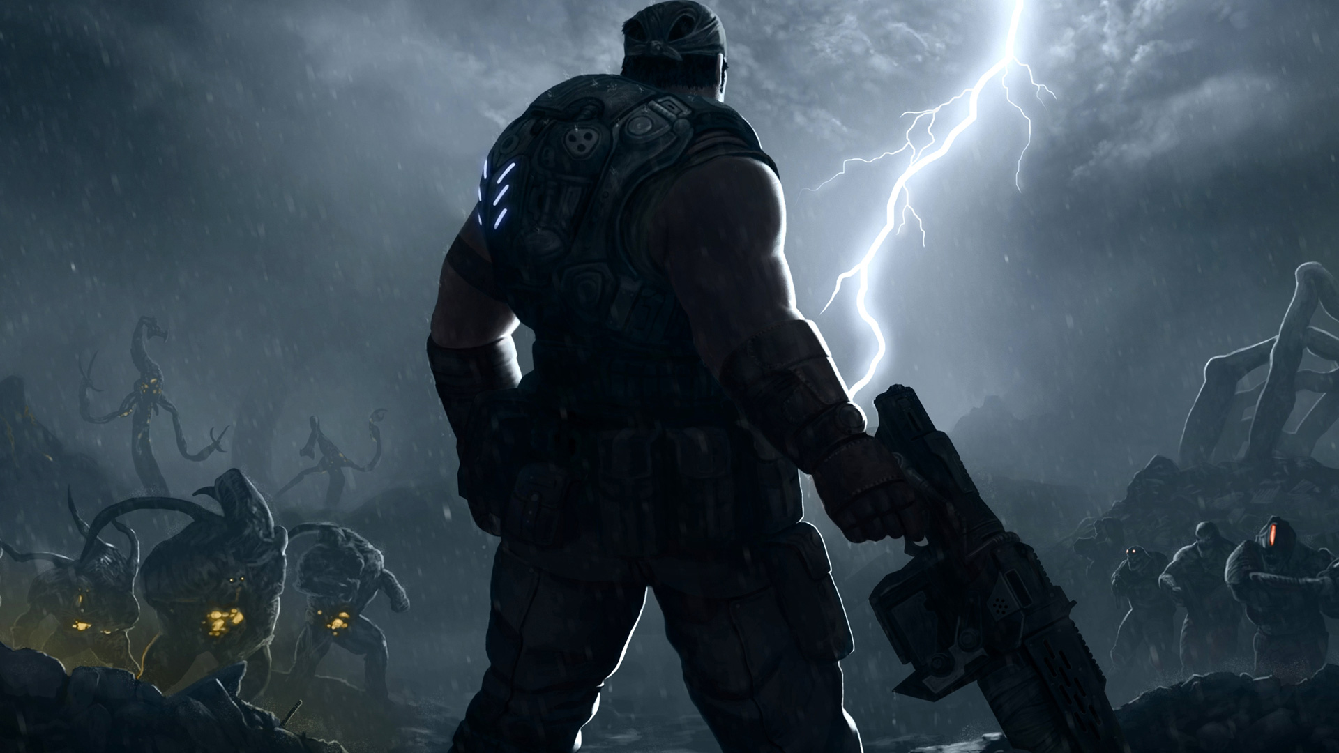 Gears Of War 3 Wallpaper In - High Resolution Gears Of War - HD Wallpaper 