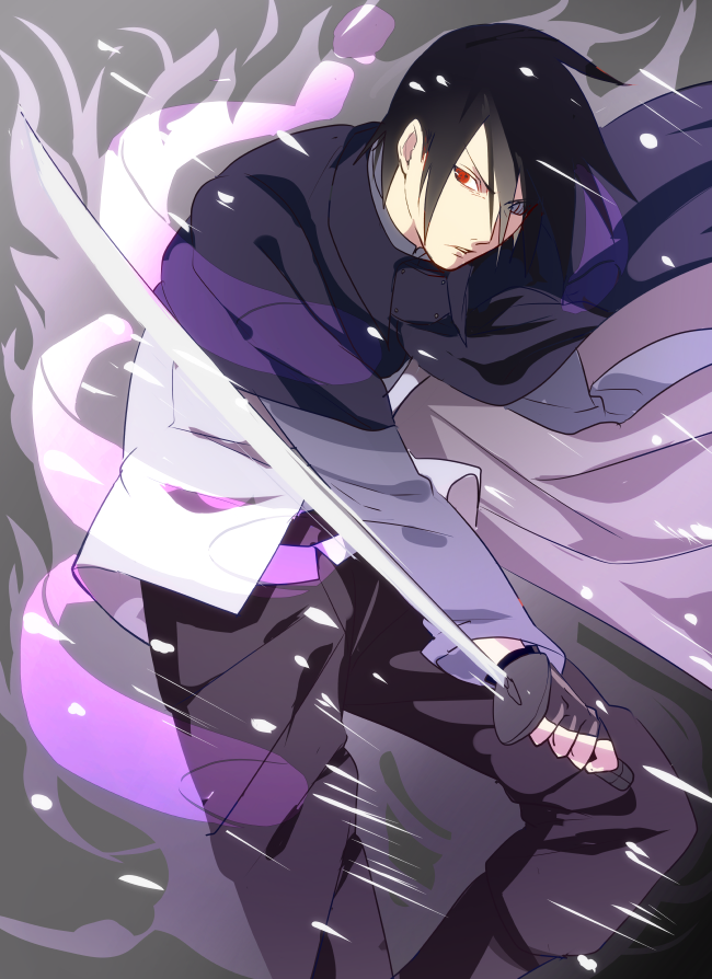 Sasuke Uchiha Adult Chidori - HD Wallpaper 