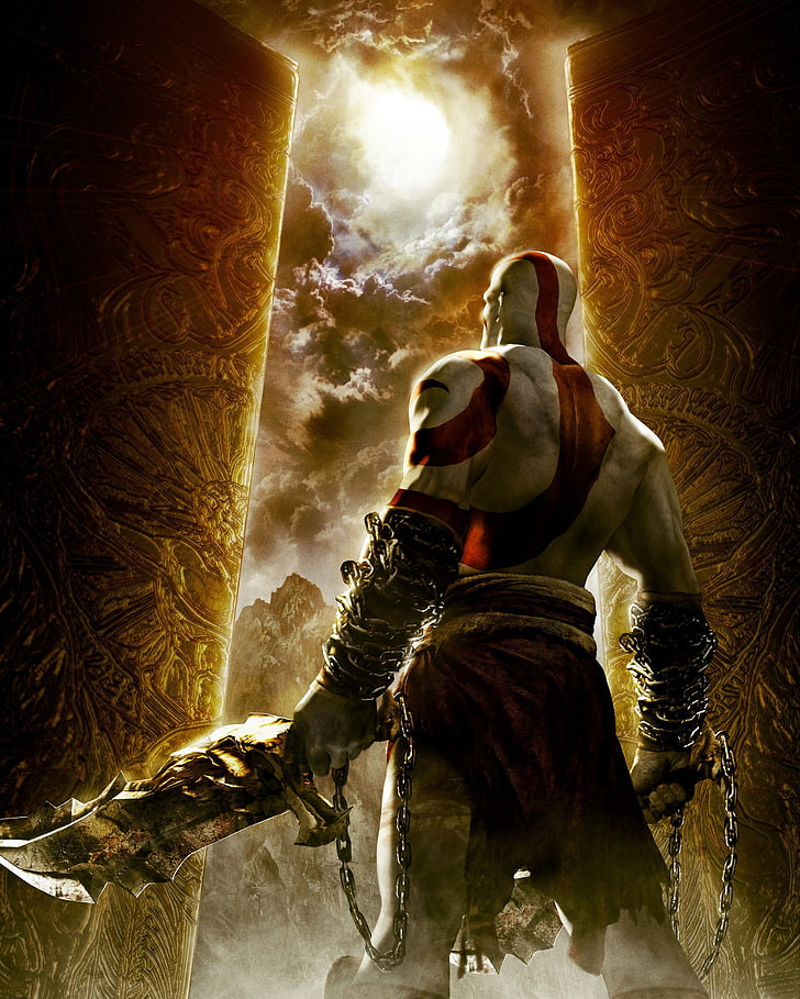 God Of War 4k Wallpaper For Mobile 728x909 Wallpaper Teahub Io