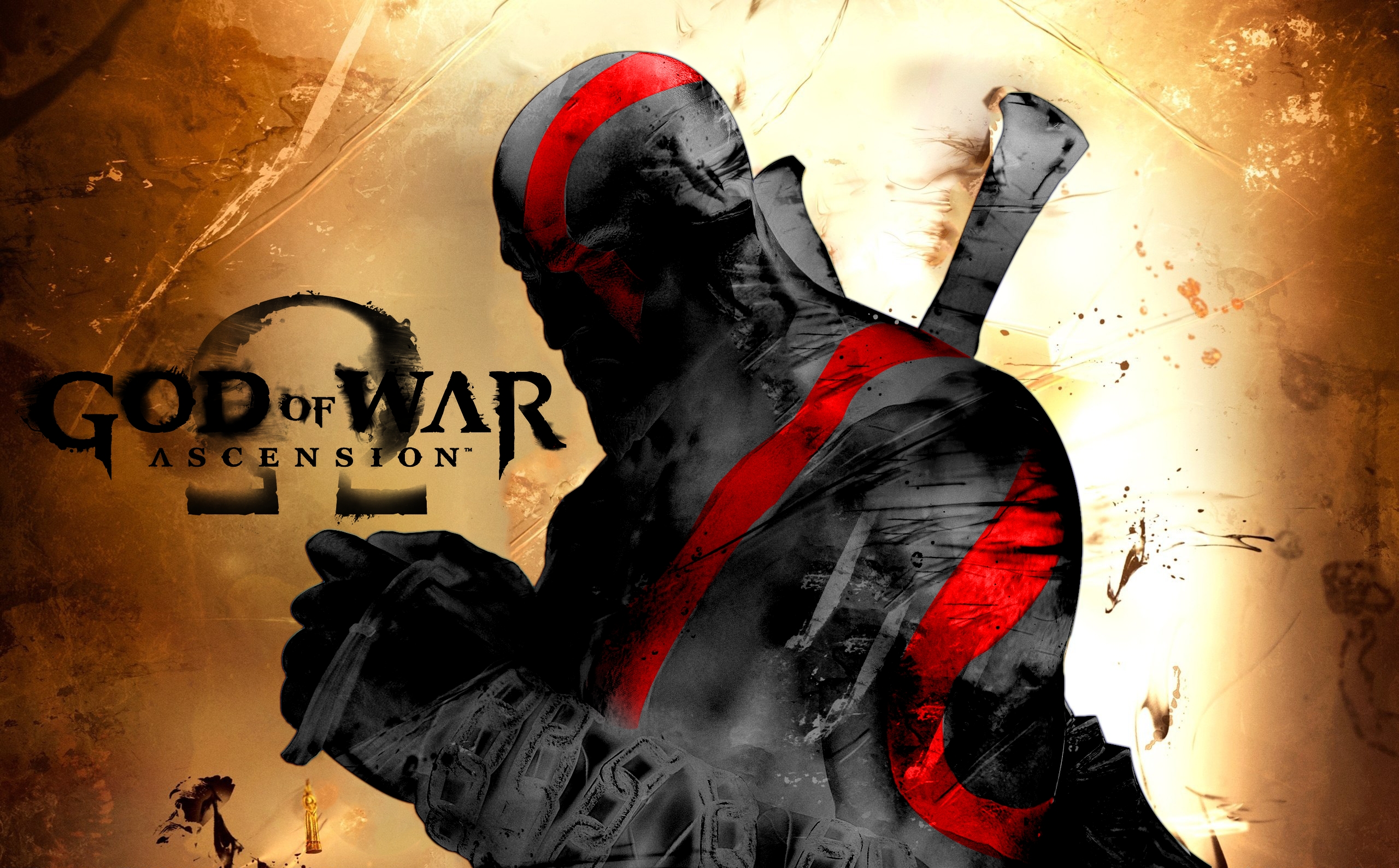 God Of War - God Of War Kratos Black - HD Wallpaper 