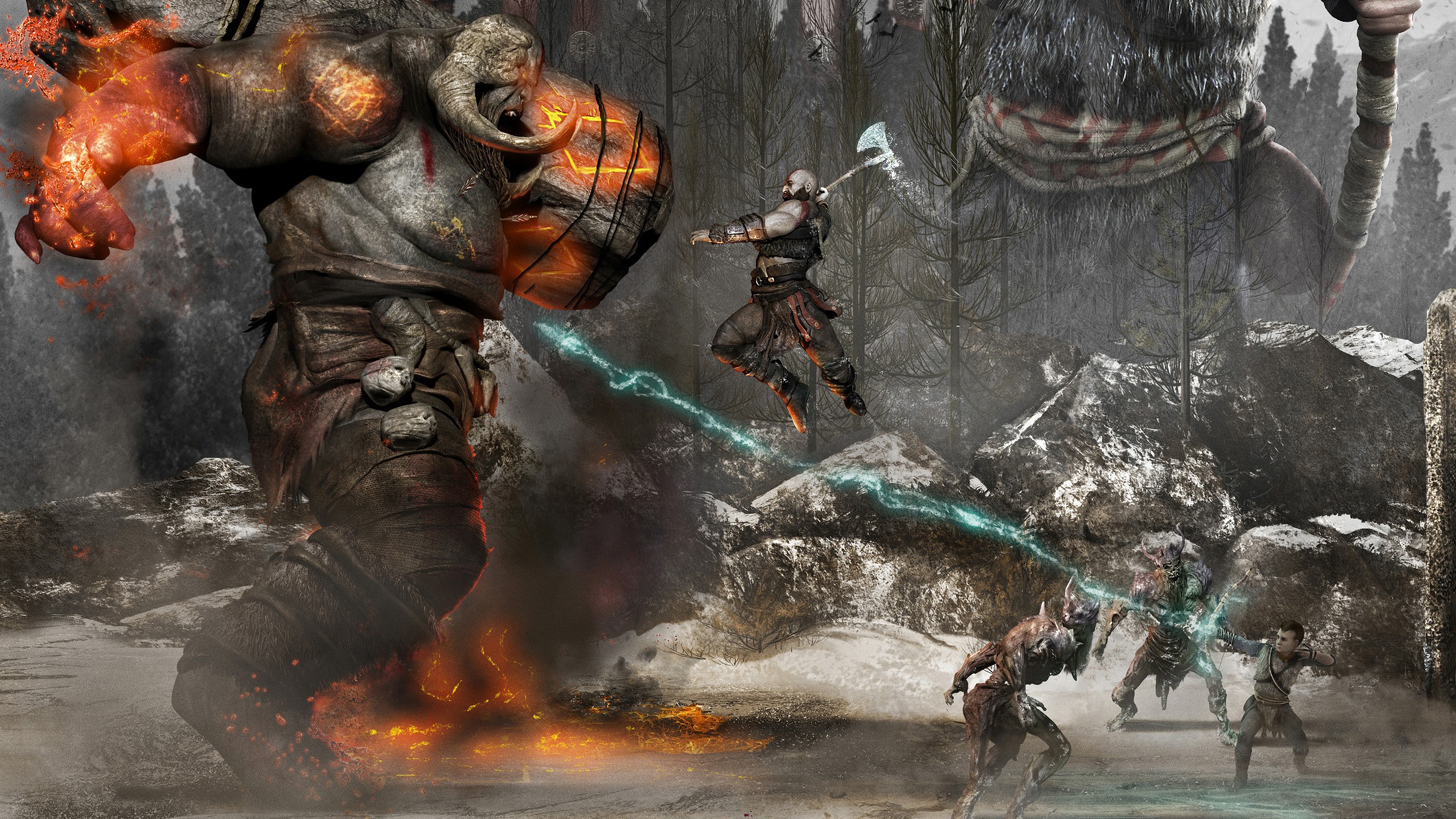 God Of War 2019 - HD Wallpaper 