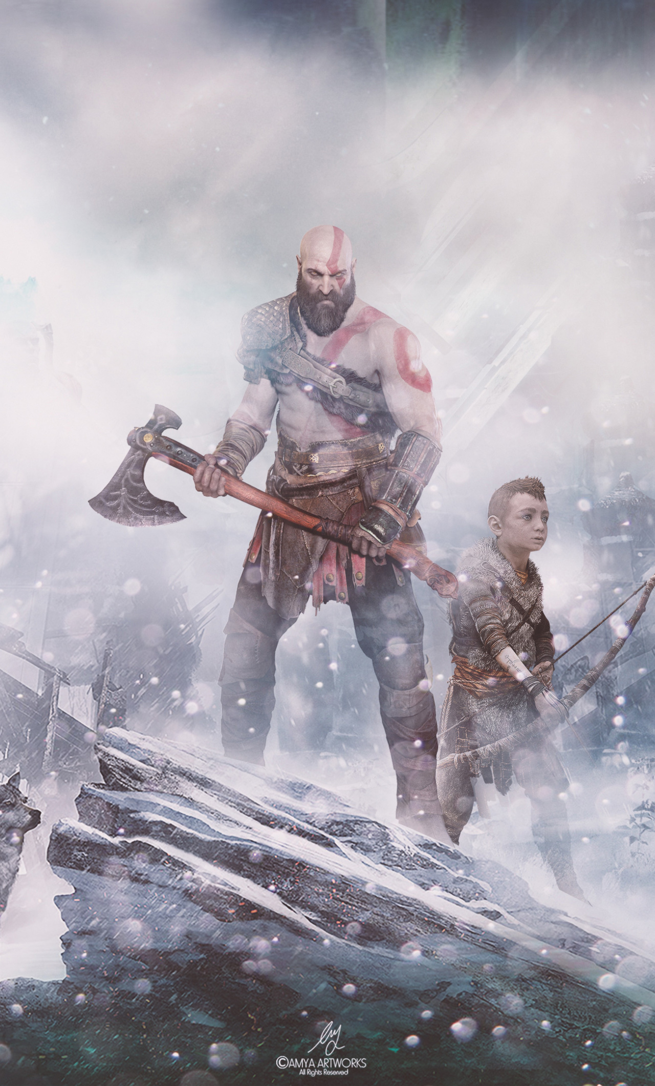 God Of War, Video Game, Warrior, Wallpaper - God Of War Ps4 4k - HD Wallpaper 