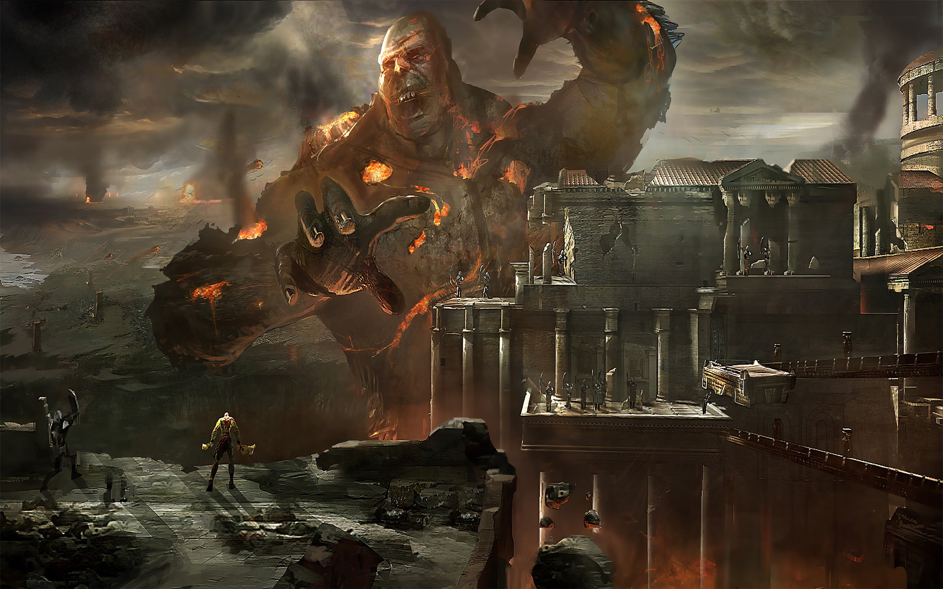 Background God Of War 3 - HD Wallpaper 