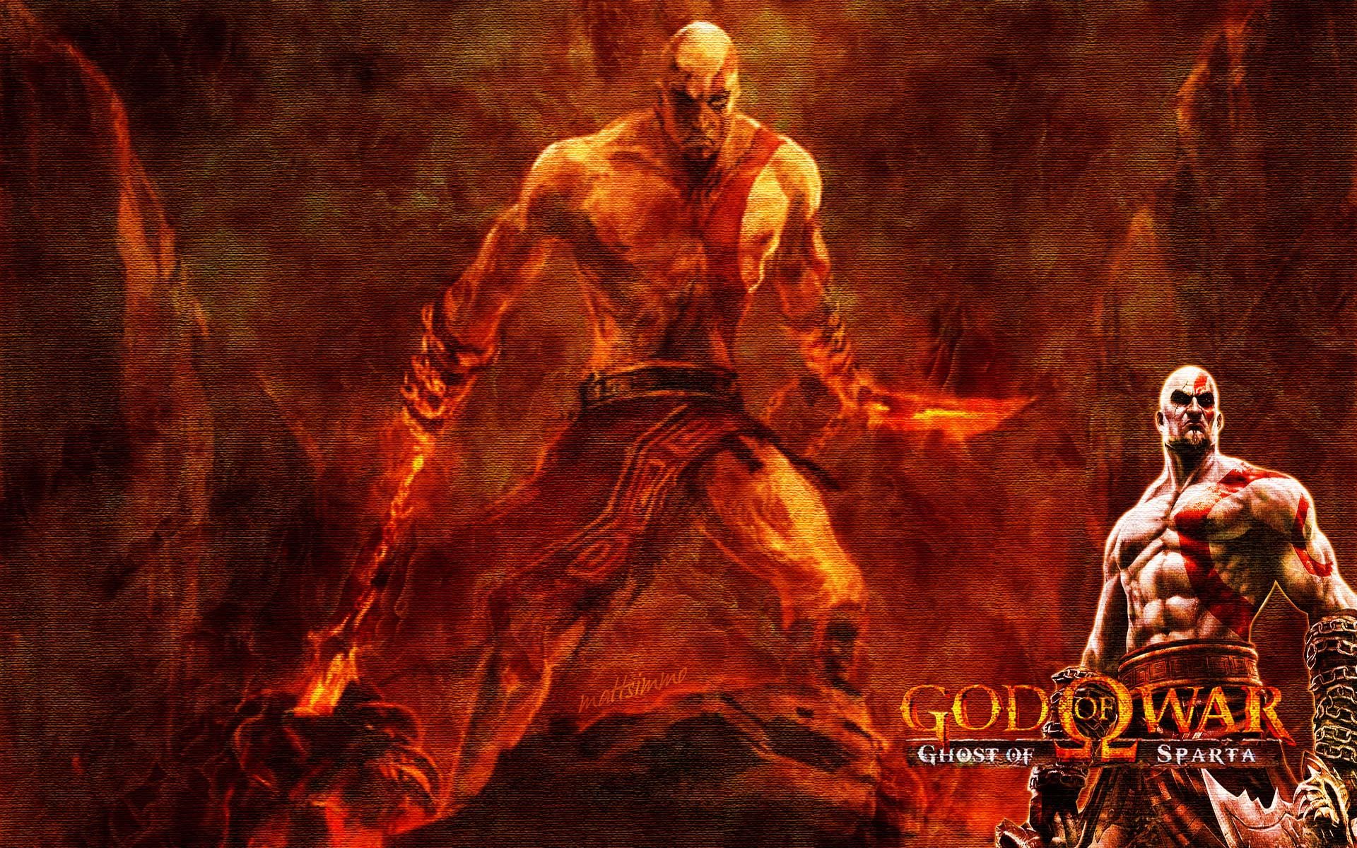God Of War Ghost - HD Wallpaper 