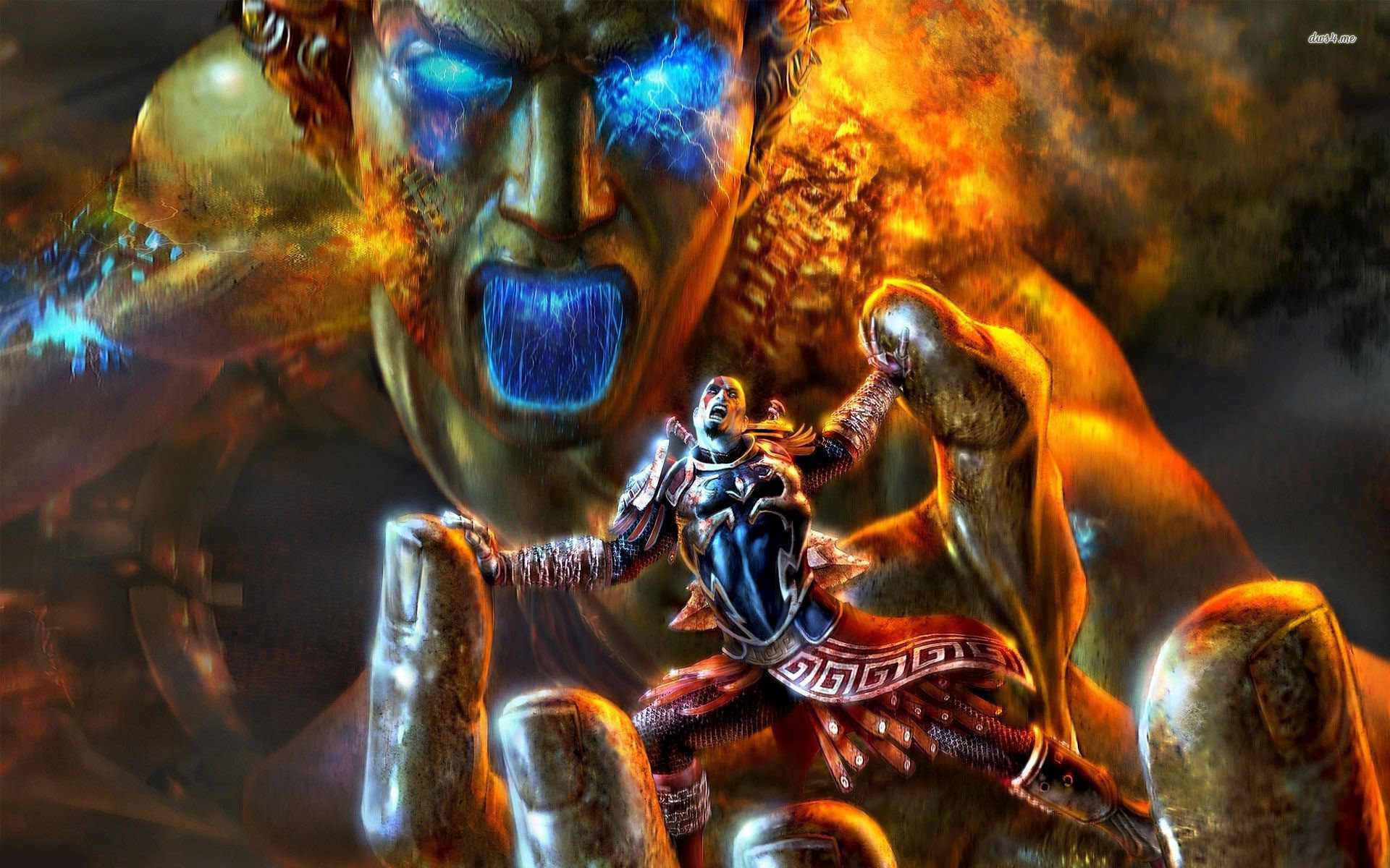 Kratos God Of War 2 - HD Wallpaper 