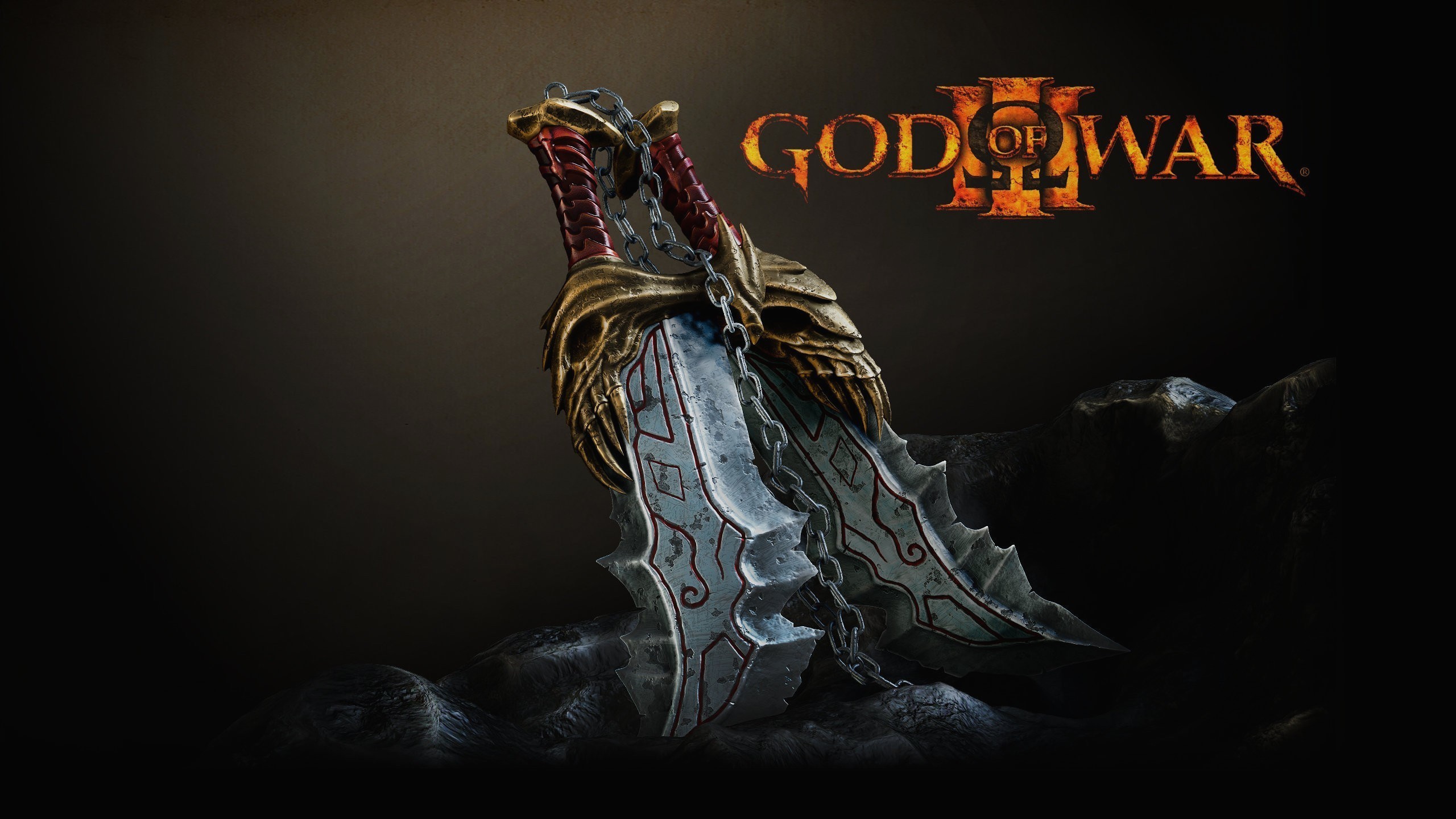 God Of War 3 Blades Of Chaos - HD Wallpaper 