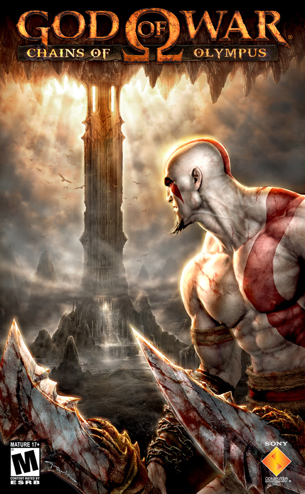 Nice Images Collection - Kratos God Of War Chains Of Olympus - HD Wallpaper 