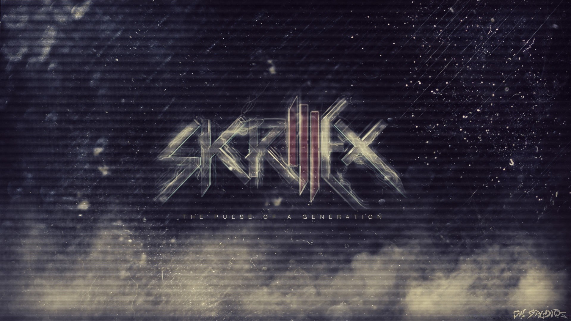 Music Desktop Christmas Space Sky Science Winter Exploration - Skrillex Desktop - HD Wallpaper 