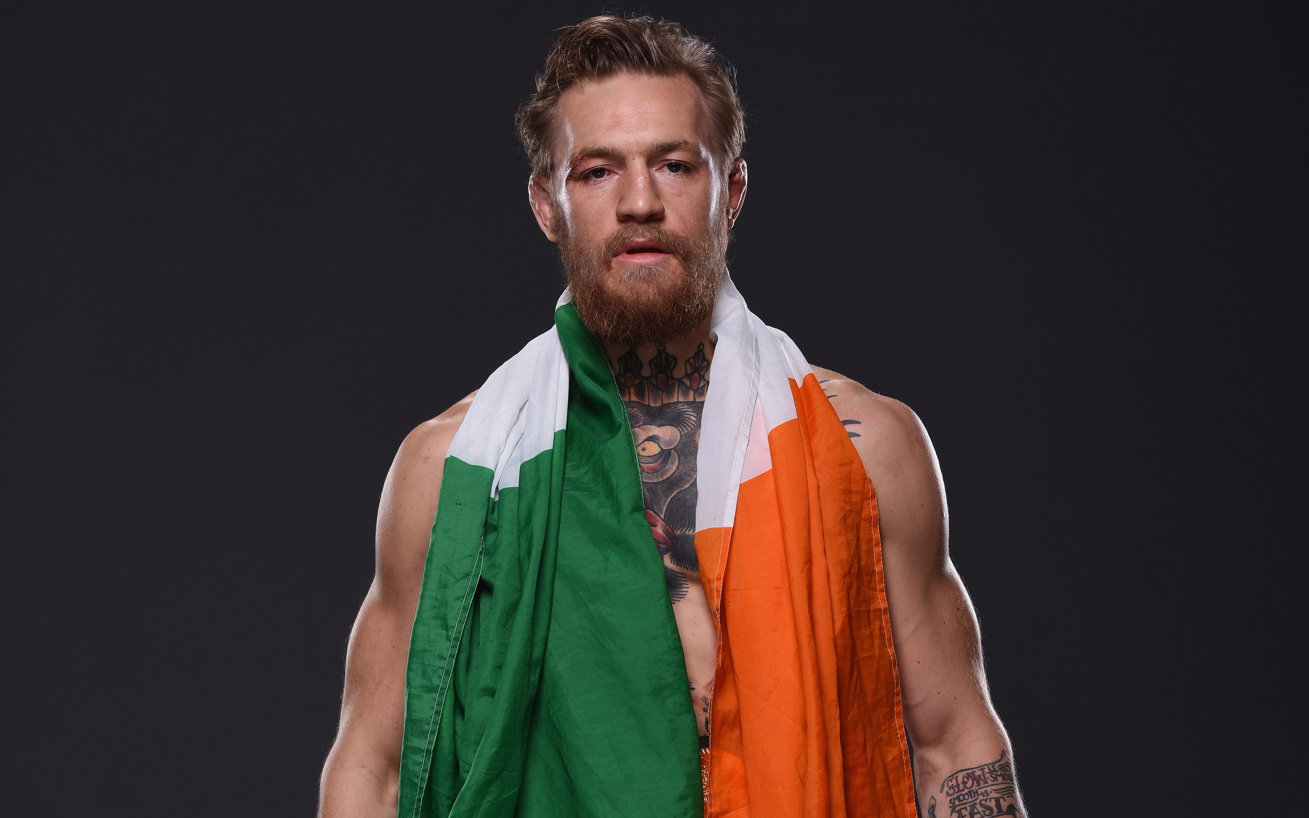 Conor Mcgregor, Irish Fighter, Mma, Portrait, Champion - Conor Mcgregor 2009 Face - HD Wallpaper 