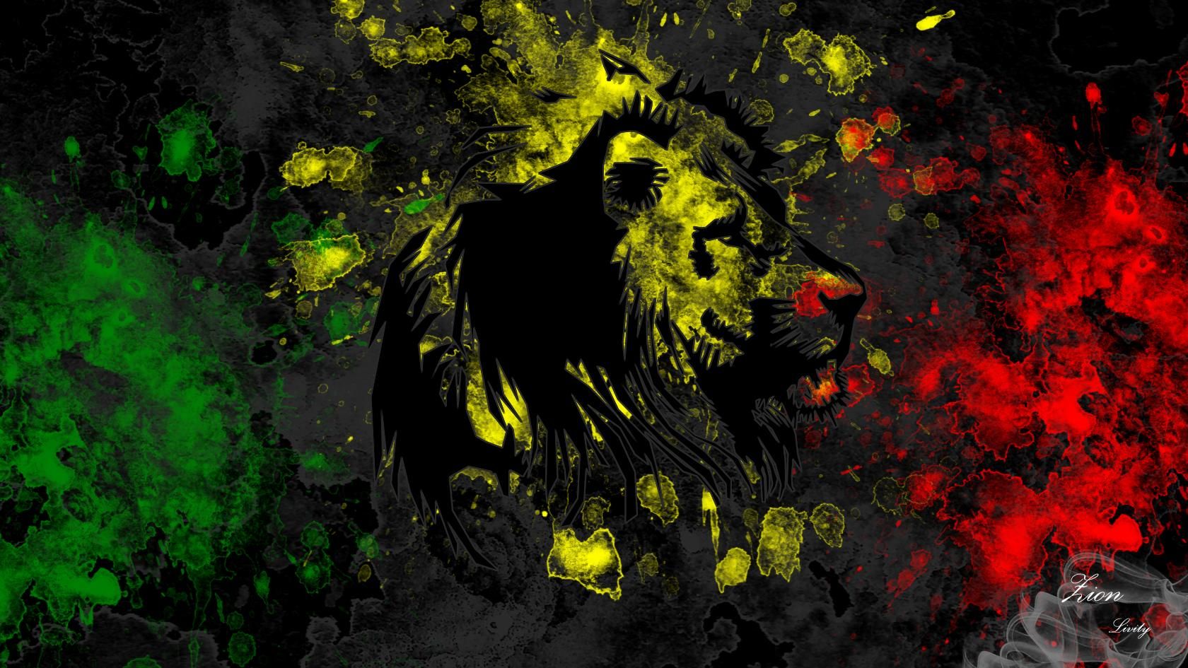 Lion Reggae Wallpaper Hd - HD Wallpaper 