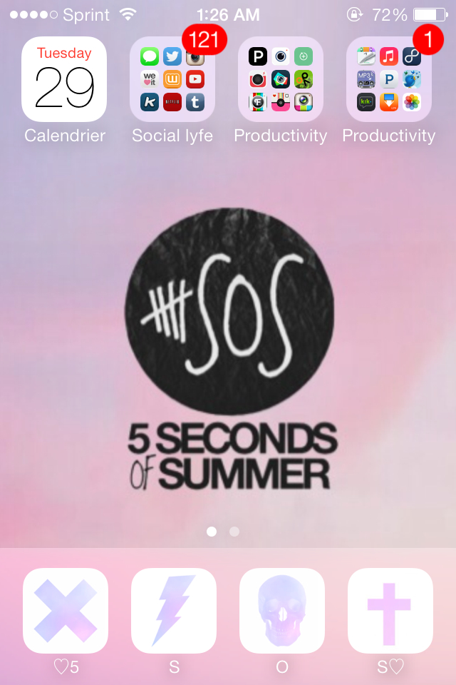 Purple, Colorful, 5 Seconds Of Summer - 5 Second Of Summer Logo - HD Wallpaper 
